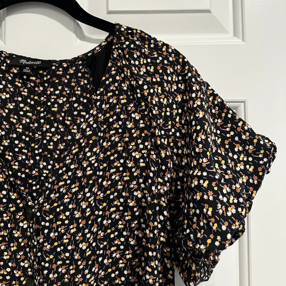 Madewell Floral Midi Dress